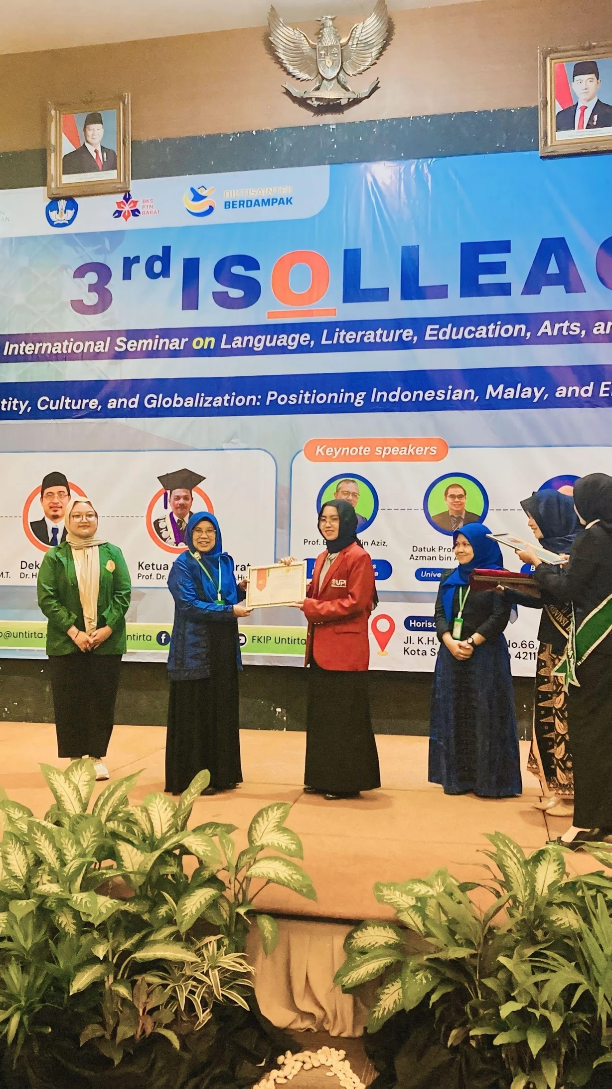 Mahasiswa UPI Raih Juara 3 Lomba Pidato di UNTIRTA