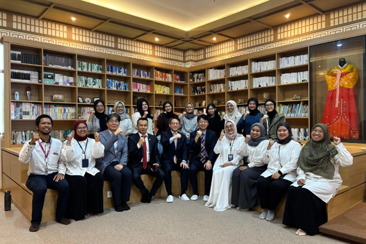 Kuasa Usaha Sementara Kedutaan Korea disambut oleh Prodi Pendidikan Bahasa Korea UPI