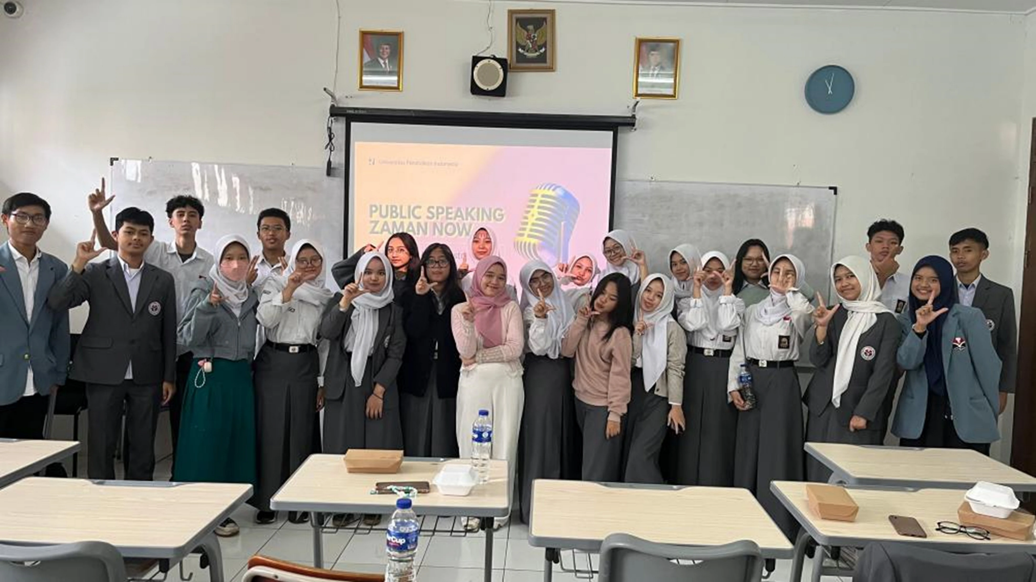 Public Speaking Workshop at UPI Laboratory High School