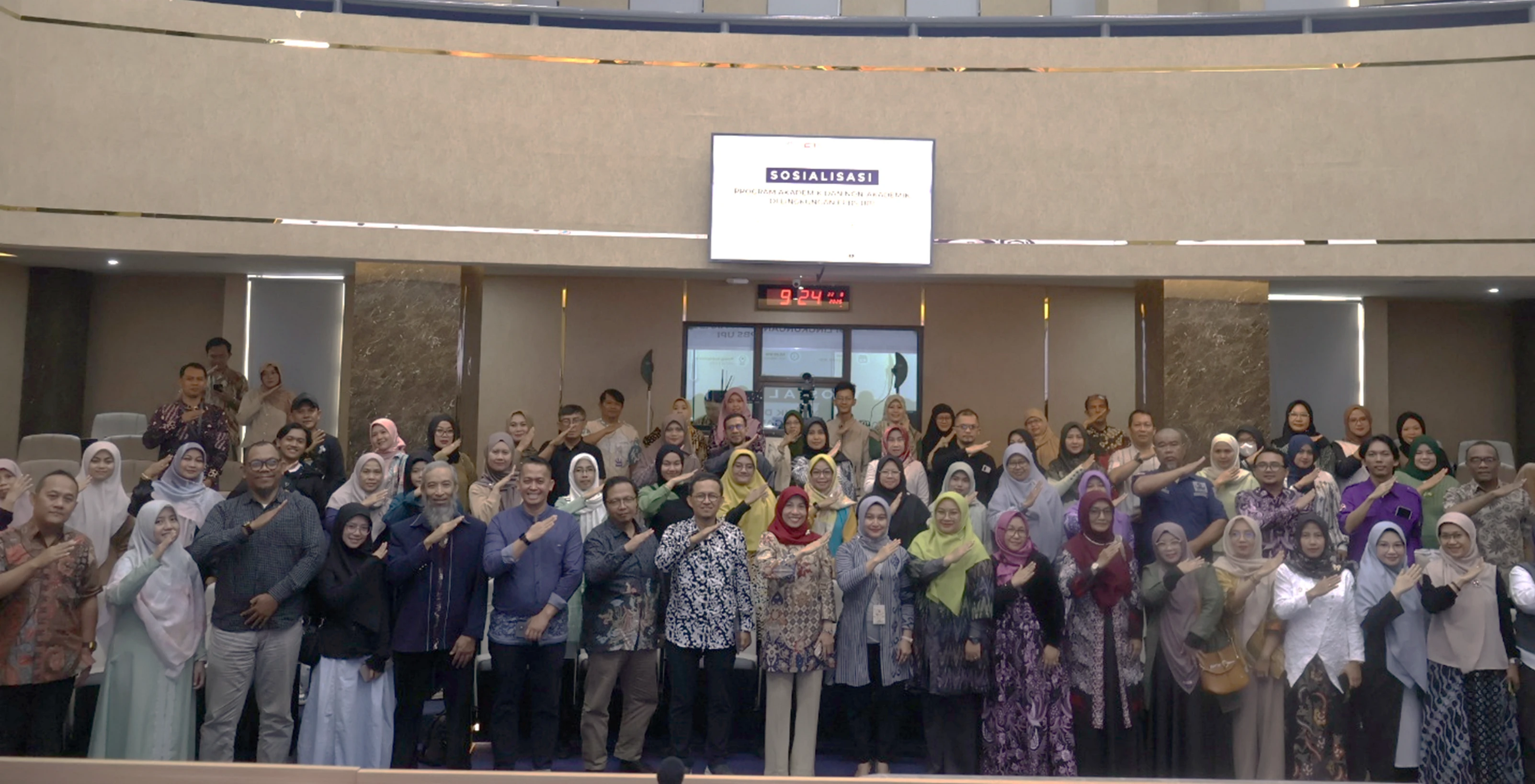 Pertemuan Orang Tua Mahasiswa Baru FPBS 2025