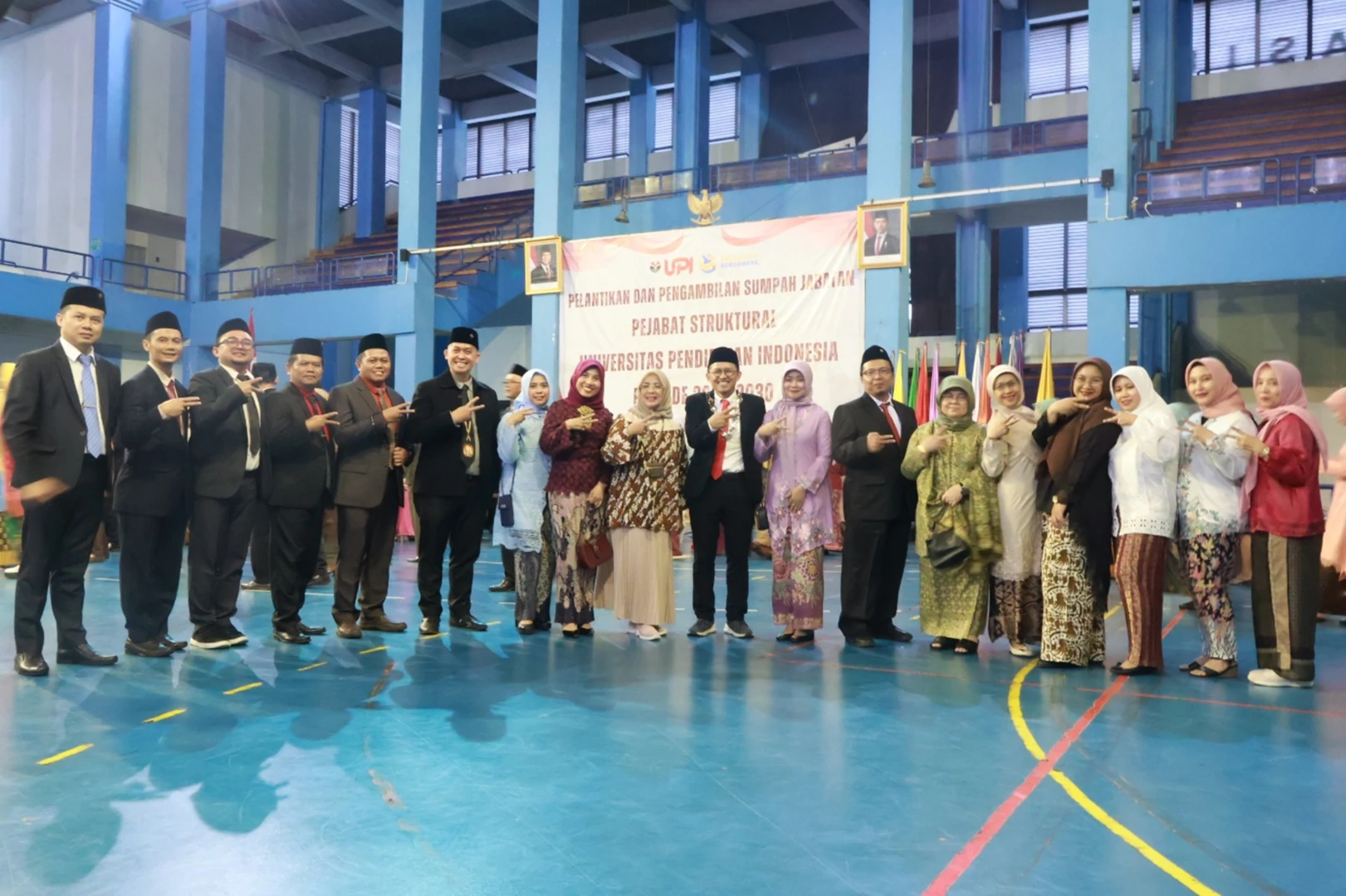 Pelantikan Pejabat Struktural FPBS UPI Periode 2025–2030