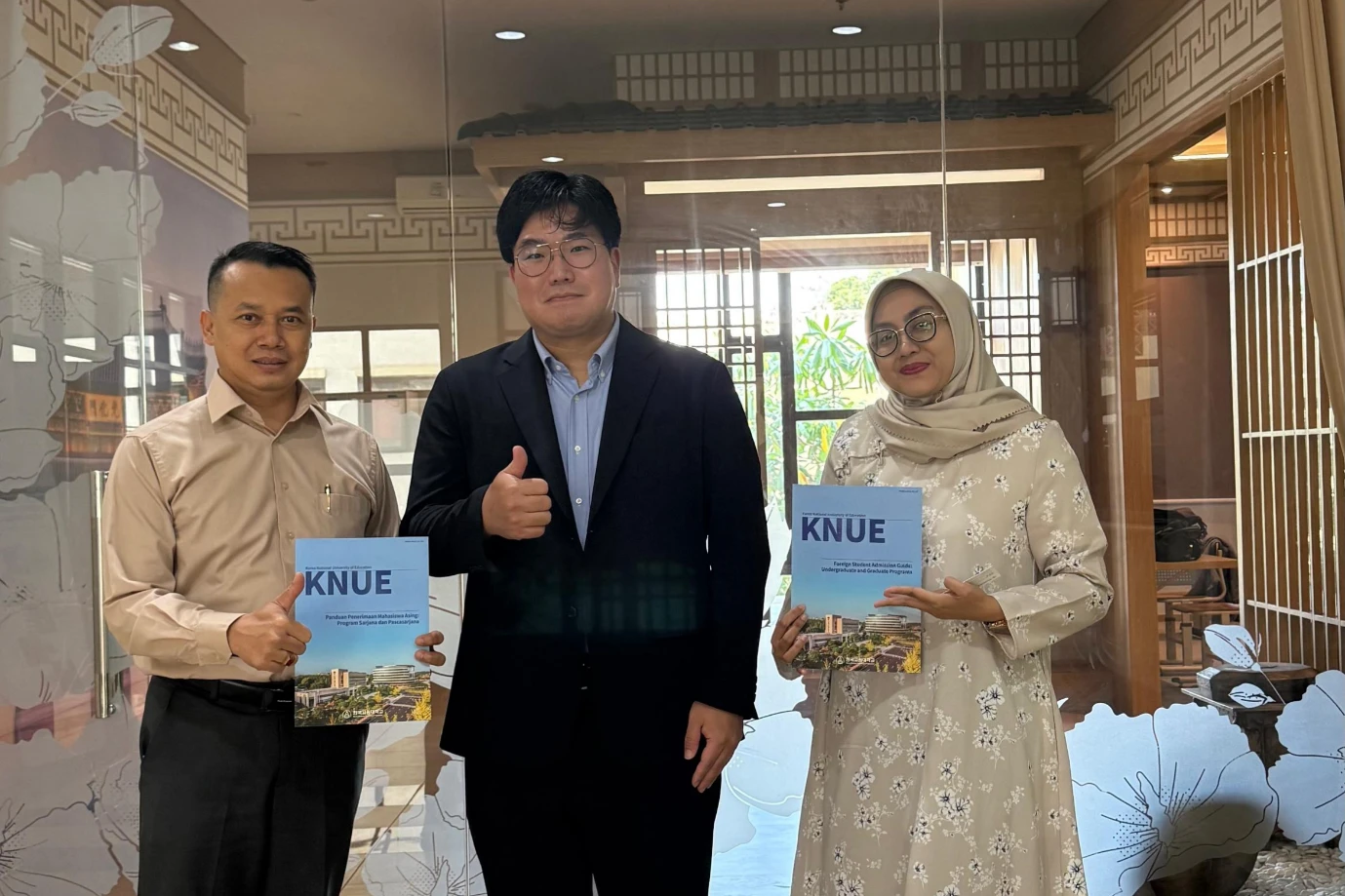Kunjungan KNUE ke Prodi Pendidikan Bahasa Korea FPBS UPI