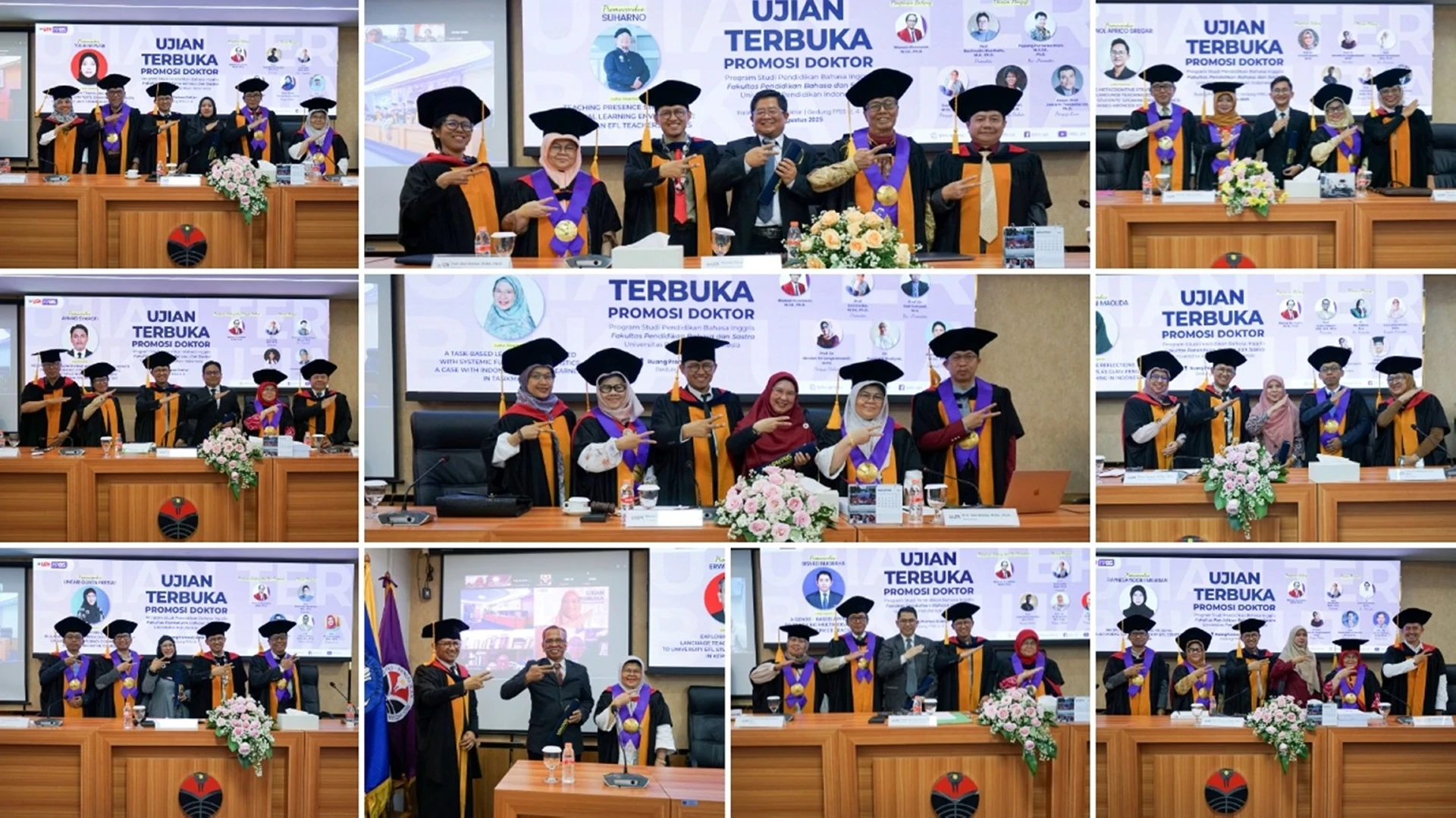Promosi Doktor Pendidikan Bahasa Inggris UPI