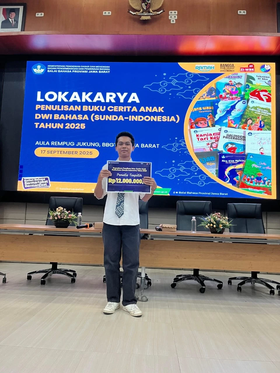 Mahasiswa UPI Terpilih dalam Sayembara Cerita Anak Dwibahasa 2025