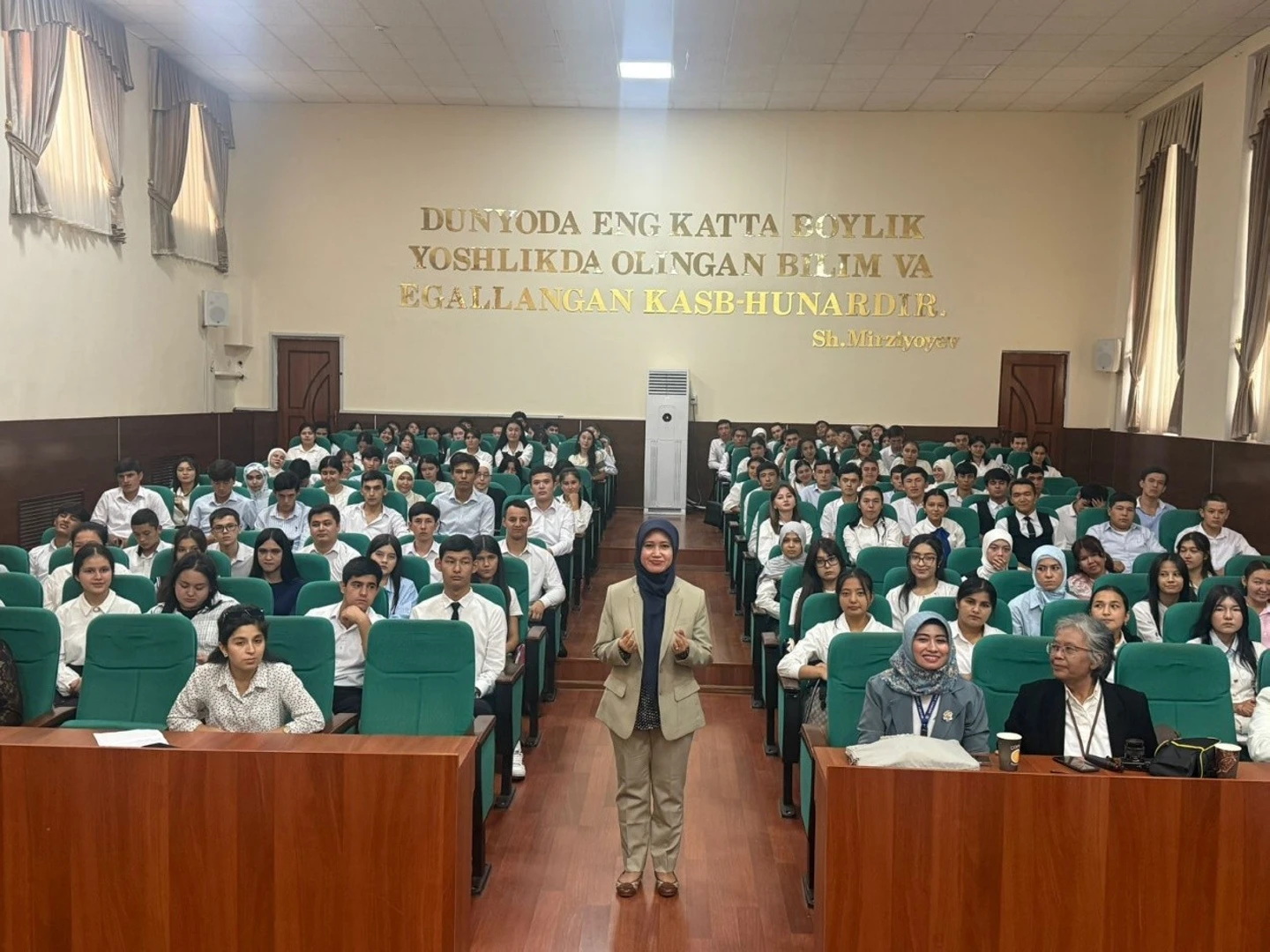 Prof. Nuria Haristiani Visiting Professor in Uzbekistan