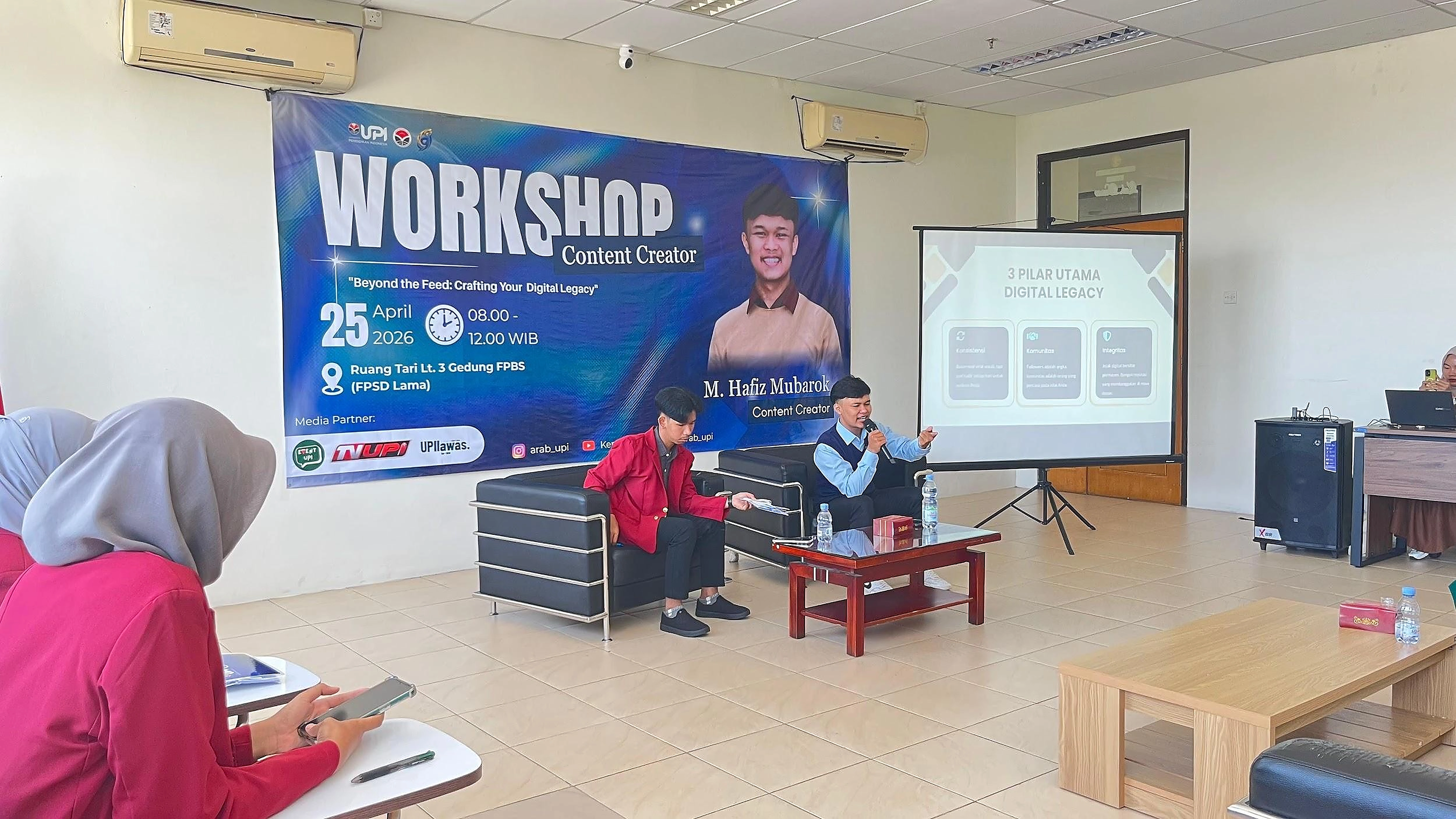Workshop Content Creator KEMABA FPBS UPI