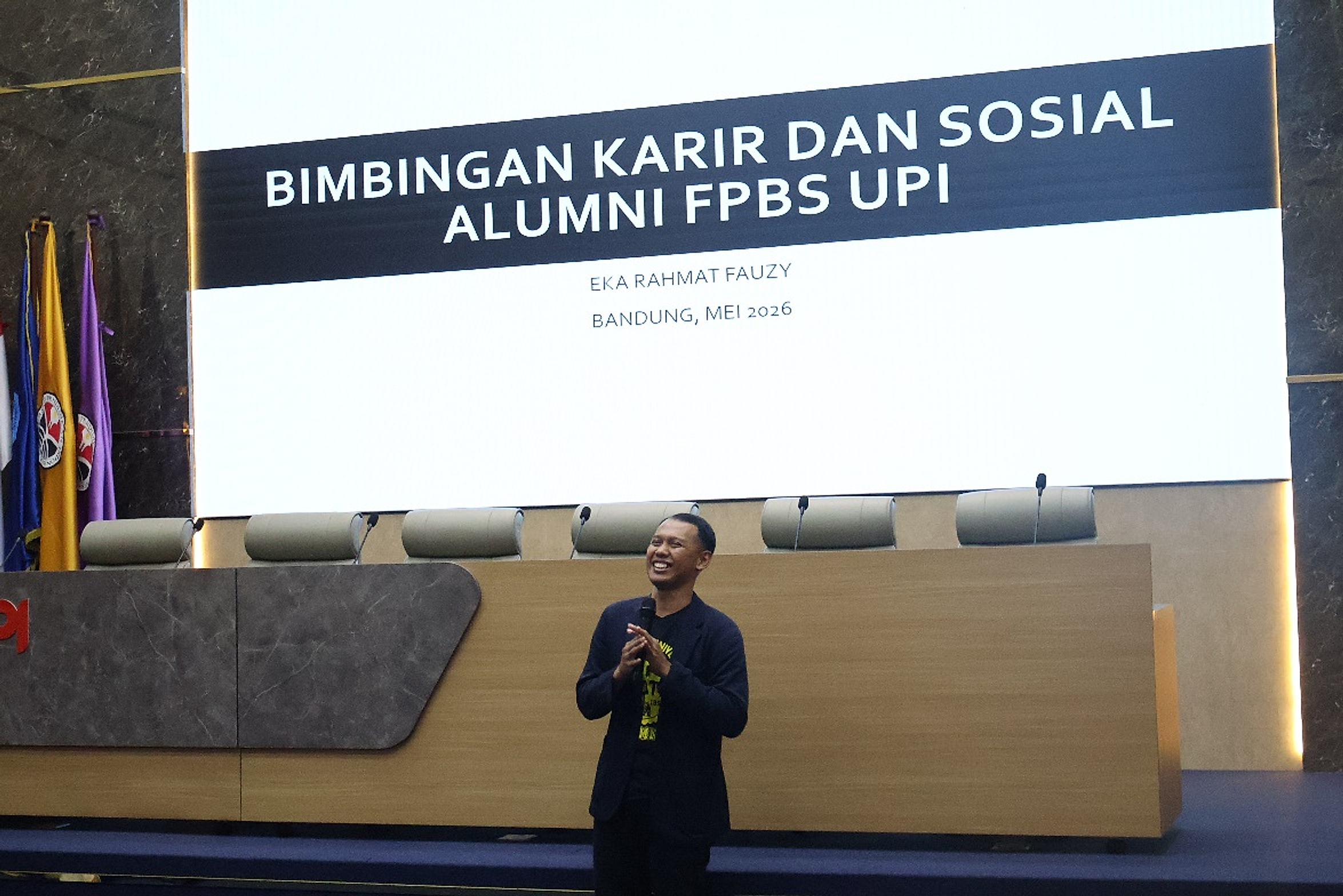 FPBS UPI Gelar Bimbingan Karier Wisudawan Gelombang II Tahun 2026