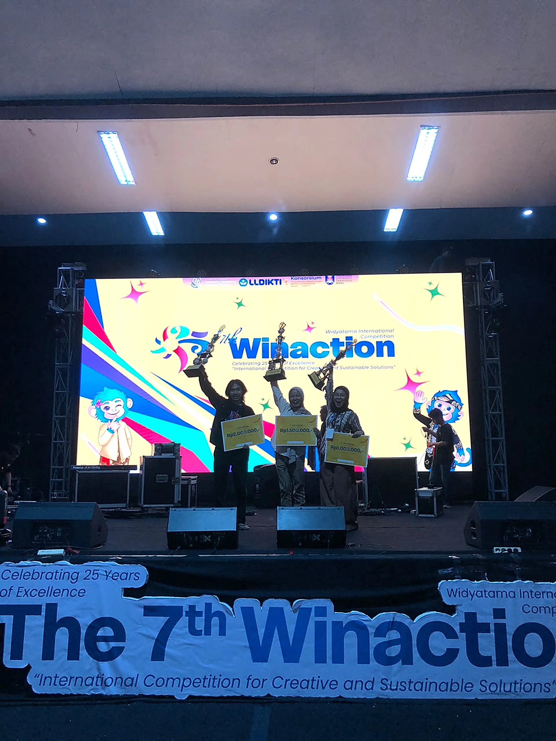 Nayla Yuliandri bersama para pemenang WINACTION 2026