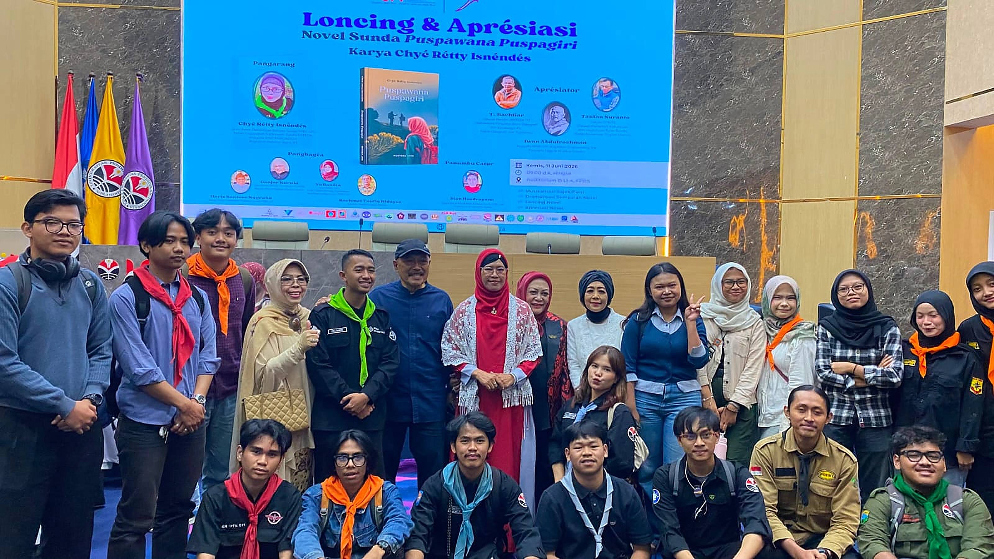 Launch and appreciation event for the Sundanese novel Puspawana Puspagiri