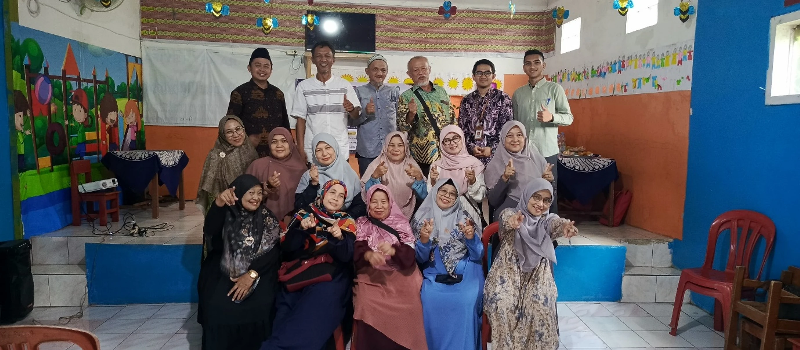 Kegiatan pengabdian masyarakat Prodi Pendidikan Bahasa Arab melalui Lumi Education di Kota Banjar