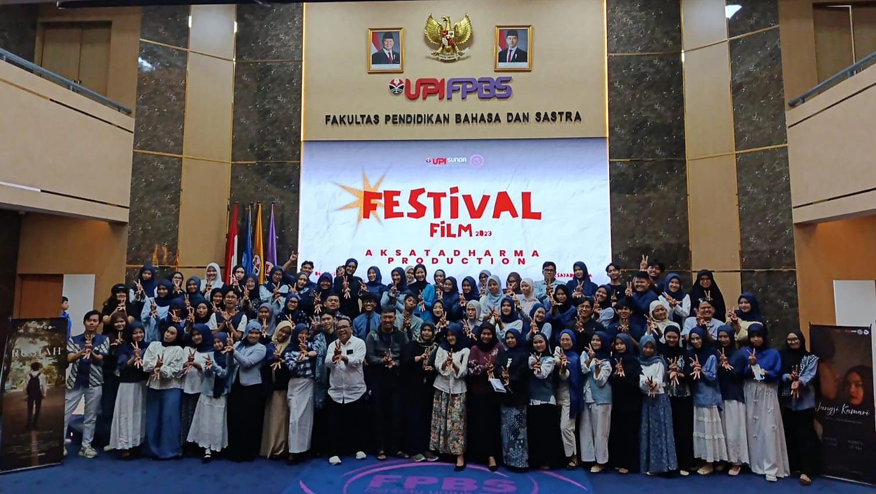 Aksatadharma Production Film Festival by PBS UPI students