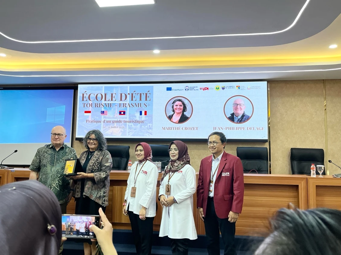 Acara pembukaan Kuliah Musim Panas École d’Été Erasmus+ 2026