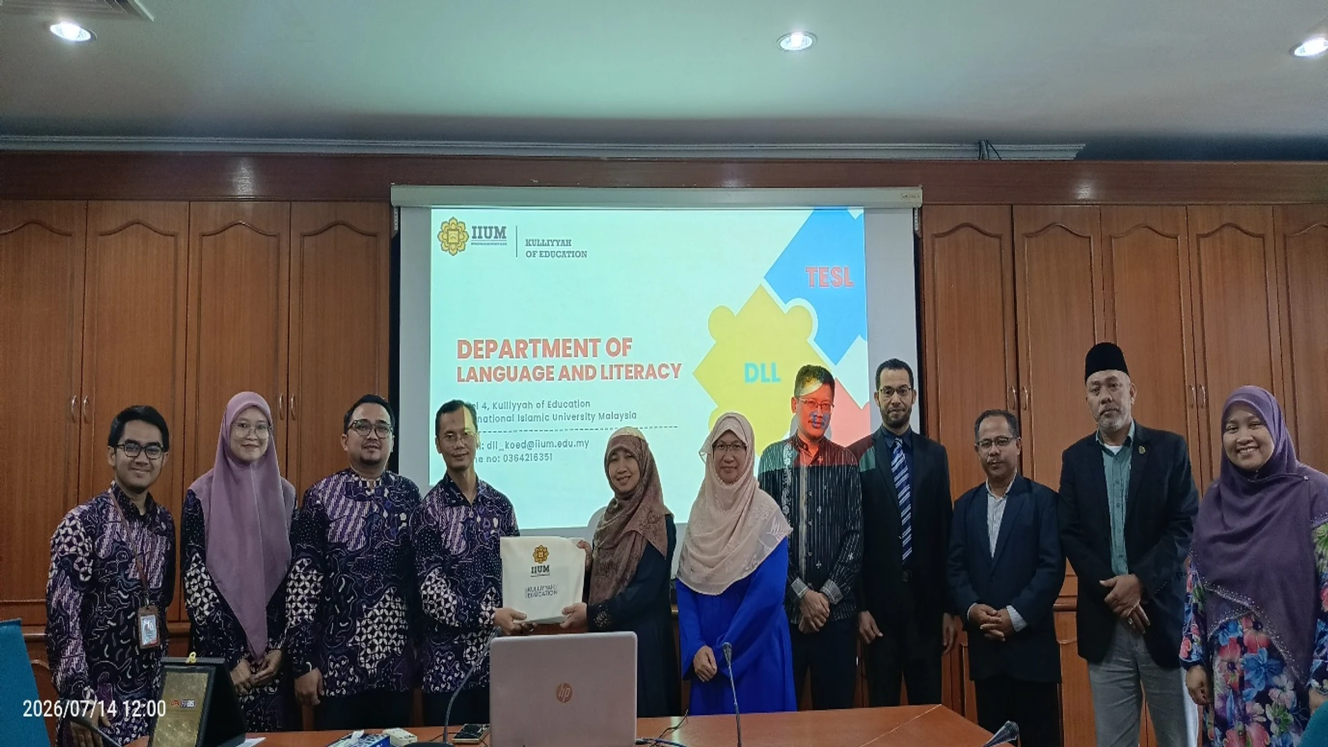Signing of the Implementation Agreement between UPI's Arabic Language Education Study Program and IIUM Malaysia