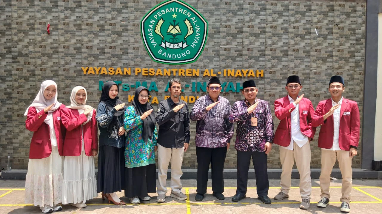Serah terima mahasiswa dan peresmian kerja sama Program P3K Prodi PBA FPBS UPI dengan MA Al-Inayah